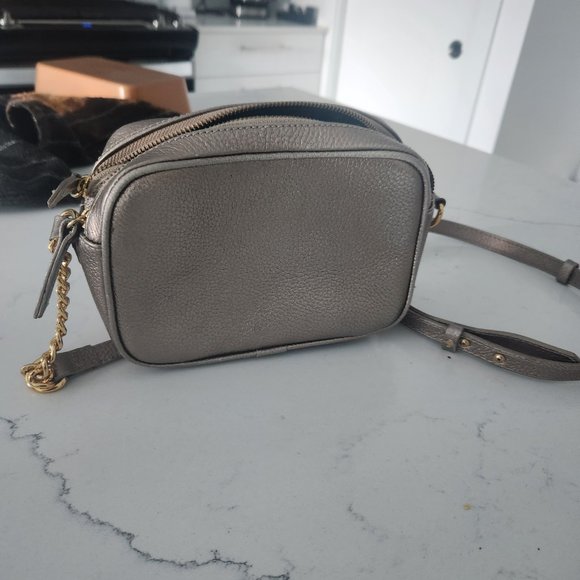 Lulus real leather gold camera bag - Picture 2 of 3